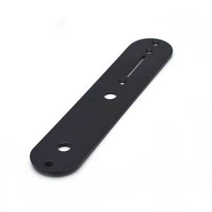 Piastra di controllo in acciaio da 34 mm con slot per interruttore dritto per <span class=keywords><strong>chitarra</strong></span> <span class=keywords><strong>Telecaster</strong></span>, accessorio di ricambio in metallo per pannello di controllo stile Tele - Product Image 3