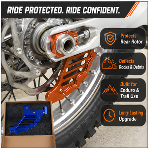 Protection de disque de frein arrière pour moto KTM GasGas, compatible avec Husqvarna TE FE TC FC FX SX SXF EXC EXC F XC XCF XCW 125 250-501 - Product Image 2