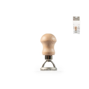 Stampo per Ravioli in Alluminio con Molla 3,4 cm e Manico in Legno, Utensile per Pasta - Product Image 1