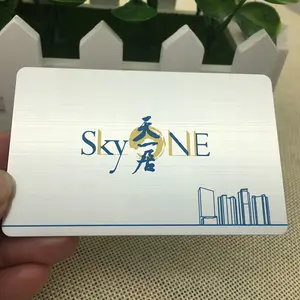 Customized Metal Card Stainless Steel Vip Member Metal Business Cards For Laser Engraving