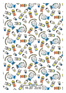 <span class=keywords><strong>Avatar</strong></span> de unicornio con patrón de puntos de color película de transferencia de calor 2D 3D película de transferencia de calor para zapatillas superficie solamente - Product Image 2