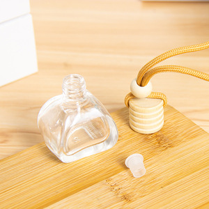 Flacon d'échantillon de parfum en verre de 145 ml, design yourte mongole à cinq lignes, sans diffuseur à bâtonnets, pour aromathérapie automobile <span class=keywords><strong>et</strong></span> cosmétiques - Product Image 4