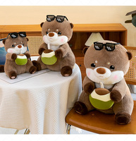 Nouvel Arrivage Vente Chaude Peluche Otter Marron Jouet en Peluche Cadeau pour Enfants Décoration Maison Jouets en Peluche Vente en Gros