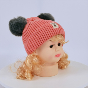 Örgü şapkalar bebek erkek kış bebek kız kap sıcak çocuklar bebek bakımı İrlanda bebek giysileri yürümeye başlayan çılgın şapka - Product Image 5