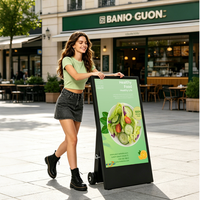 Affichage numérique portable résistant aux intempéries, étanche, résistant à la poussière, IP65, écran LCD
