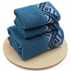 Fabricant de logos personnalisés, nouvelle serviette de bain en coton pur de luxe 100%, ensemble de 3 pièces - Product Image 3