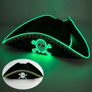 Cappello da capitano della marina a LED luminoso per uomo e donna-berretto in Costume da marinaio colorato per feste notturne - Product Image 6
