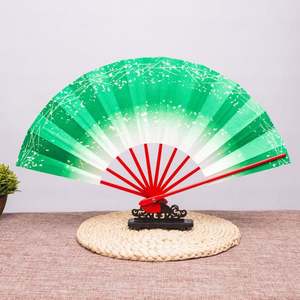 Abanico de Bambú Pintado a Mano con Logotipo Personalizado OEM de 8 Pulgadas - Decoración del Hogar y Regalo Empresarial/Souvenir - Product Image 3