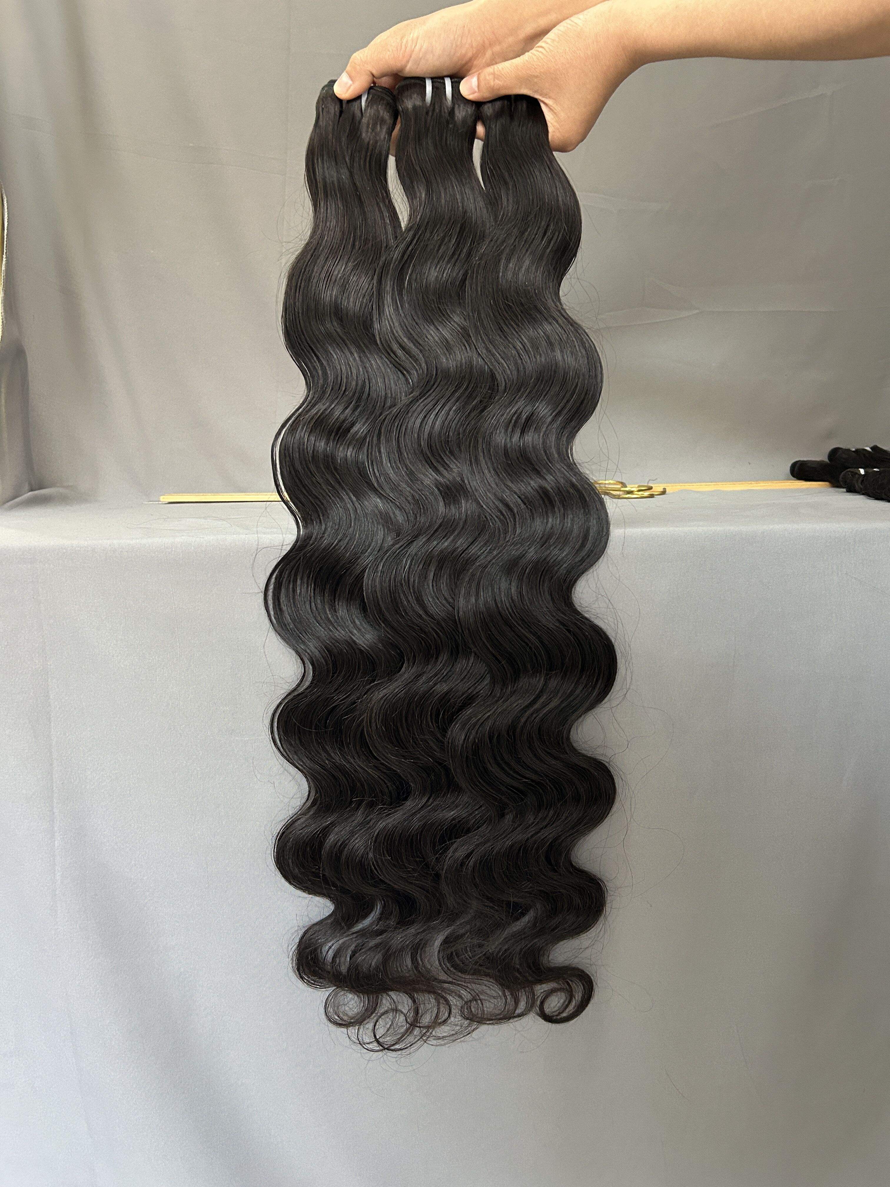 บอดี้เวฟสีดำธรรมชาติ