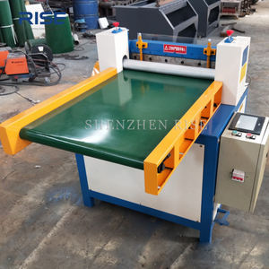 Станок для резки резины с ЧПУ, низкий уровень шума, с конвейером, для резки резиновых полос и листов - Product Image 3