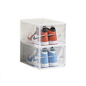 ชุดซองใส่รองเท้าพลาสติกใสแบบพับได้สองชั้นคุณภาพพรีเมียมสำหรับปกป้องรองเท้าของคุณ - Product Image 1