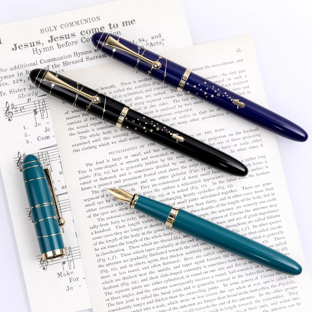 2022 lorelei, pronto, estoque pode ser personalizado, luxuoso, premium, caneta de fonte de tinta de metal