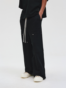 <span class=keywords><strong>กางเกง</strong></span>ลำลองสีทึบ<span class=keywords><strong>กางเกง</strong></span>หลวมมีเชือกรูดออกแบบได้ตามต้องการสำหรับฤดูใบไม้ผลิฤดูใบไม้ร่<span class=keywords><strong>วง</strong></span> - Product Image 5