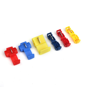 Insulated Electrical Crimp Terminal Lug <b>Quick</b> Disconnect Wire <b>Connector</b> - Product Image 1
