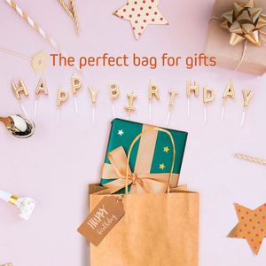 Bolsas de Papel Kraft Ecológicas, Biodegradables y Reciclables para Compras Sostenibles y Uso Diario en el Embalaje - Product Image 5