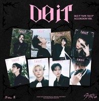 Stray Kids SKZ IT TAPE DO IT Version Accordéon K-pop Photobook Emballage Pliable STAY Officiel JYP Entertainment Sortie 2024