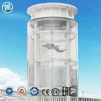 Simulateur de Vol et de Parachutisme avec Ventilation Naturelle et Divertissement, Génération 9-10.5, pour Franchising
