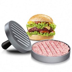 Utensilios para Barbacoa, Prensa para Hamburguesas Antiadherente de Forma Redonda, Molde para Hacer Hamburguesas, Prensa para Carne, Prensa para Filetes de Res, Prensa para Hamburguesas - Product Image 1