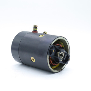 Motor de CC de 12V 1600W con marco de 130mm, imán permanente y escobillas para apiladores, portones traseros de camiones y unidades de potencia - Product Image 3