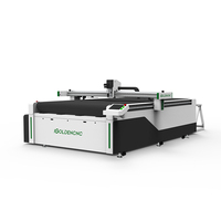 Microfibre PU Rouleau Tissu Multicouche Rideau Nappes Dessous Tapis De Table CNC Oscillant Couteau Machine De Découpe