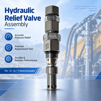 Valvola di sicurezza idraulica LJ014720, gruppo valvola limitatrice di pressione, ricambi per escavatore Sumitomo SH-5 SH-6 SH-7