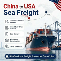 Agent maritime DDP, logistique fiable de la Chine vers les États-Unis, transitaire maritime économique, livraison express par camion LCL