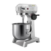 Mélangeur planétaire commercial B10 10L en acier inoxydable 304, 370W, 110-355 tr/min, machine à mélanger la pâte, les œufs et la crème, équipement de boulangerie EU/US/UK/AU