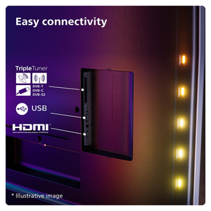 Nuovissima Smart TV 4K da <span class=keywords><strong>48</strong></span> <span class=keywords><strong>Pollici</strong></span> con Ambilight, Visione e Audio Cinematografici, Facilmente Collegabile a Casa Intelligente e Assistenti Vocali - Product Image 4