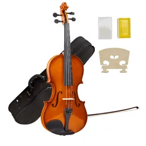 Nhạc Cụ Tất Cả Các Kích Thước Violin Sinh Viên Với Trường Hợp Violin Và Phụ Kiện Giá Violin