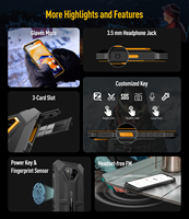 Teléfono Inteligente Resistente Ulefone Armor X13 4G PDA de 6.52'' HD+ con Batería Enorme de 6320mAh, IP68, GPS, NFC Opcional