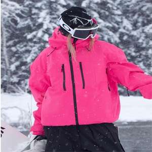 Chaqueta de Esquí y Snowboard para Mujer, Impermeable, Cortavientos, Aislada, con Capucha, para Invierno en la Montaña - Product Image 1