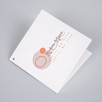 Enveloppes en papier pliées personnalisées en gros, style livret, pour l'emballage d'étiquettes d'entretien des vêtements