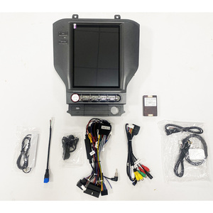 9.7 Inch DVD Đài Phát Thanh Xe Stereo Android 11 Màn Hình Cảm Ứng Đa Phương Tiện Máy Nghe Nhạc Carplay GPS Navigation Cho <span class=keywords><strong>Ford</strong></span> Mustang 2015-2020 - Product Image 5