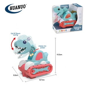 Jouets de <span class=keywords><strong>camion</strong></span> excavateur fantastique pour bébé <span class=keywords><strong>Jouet</strong></span> de dinosaure en plastique électrique avec lumière et musique - Product Image 2