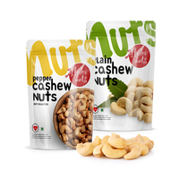 Sacs compostables écologiques, emballages biodégradables en PLA, sachets refermables en papier kraft pour aliments, fruits secs, emballages personnalisés en sachets autoportants