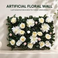 Premier jardin Usine de vente directe des plantes Artificielle Tracery Mur floral décoratif Hôtel Restaurant Plafond