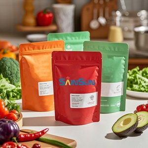 Emballage en poudre d'assaisonnement d'épices pour régime sain sac refermable matériau AL PE étanche à l'humidité fenouil persil basilic romarin - Product Image 6