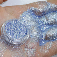 Poudre colorée en verre, Pigment de perles de poussière, Mica, brillant, pour cosmétique OEM, 10g