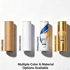 Wholesale Custom Paper Tube Packaging for <b>Badminton</b> and Multi-Sport Products Manufacturer - Product Image 2