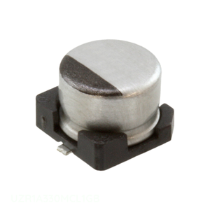 Condensateur original CAP ALUM 33UF 20% 10V SMD 33 uF à montage en surface UZR1A330MCL1GB - Product Image 1