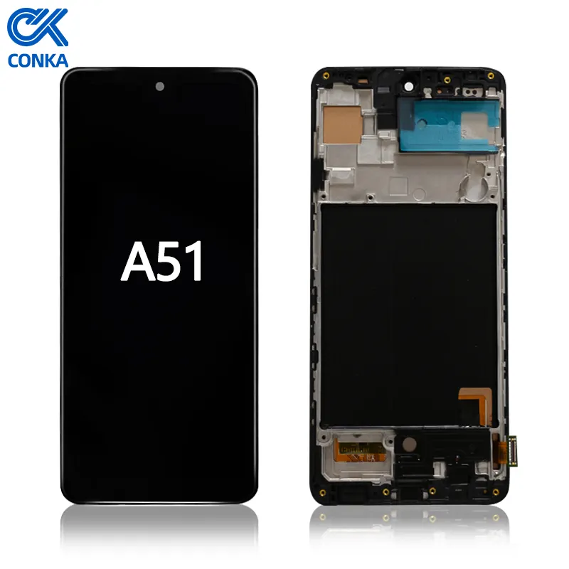 6.5" High Quality For Samsung Galaxy A51 A515 LCD Display Touch Screen Assembly For A51 A515F A515U A515W Screen Repair