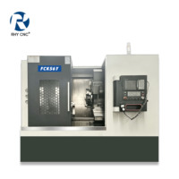 Centro de Torneado y Fresado CNC Horizontal FCK56Y / Torno de Eje Y con Giro de 6 mm, Alta Resistencia, Precisión en Trabajos Metálicos, Certificado CE
