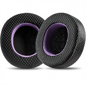 Cuscinetti auricolari di ricambio in rete traspirante Jomwag per STEELSERIES Arctis 1/3/5/7/9/Pro/Raw - Cuscinetti in schiuma ad alta densità prodotti in Cina - Product Image 1