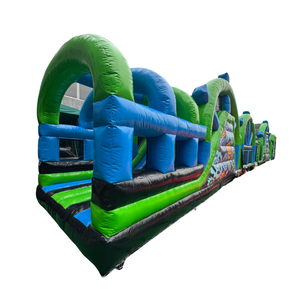 Parcours d'obstacles gonflable sur le thème des engrenages mécaniques, en PVC durable, pour les fêtes d'enfants, la <span class=keywords><strong>location</strong></span>, les événements de carnaval - Product Image 1