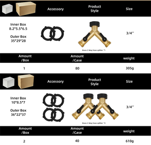 Garden Hydraulic <strong>Pipe</strong> <strong>Hose</strong> Connector 2 Way <strong>Splitter</strong> for Lawn - Product Image 4
