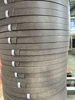 Cinta de Borde de PVC Prensada en Frío de Venta Directa de Fábrica con Adhesivo Firme para Envoltura de Bordes de Tableros de Melamina