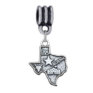 Liontin simbol <span class=keywords><strong>Louisiana</strong></span> peta negara Souvenir Souvenir hadiah perhiasan indah kualitas bagus - Product Image 3