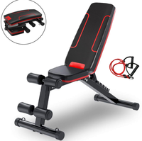 Banc de musculation commercial ChaHang, banc de musculation pliable fonctionnel pour l'entraînement physique