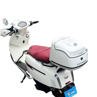Boîtes à bagages arrière pour moto Longjia Victoria Sixties150Si300Si ABS avec étagères de coffre 38L