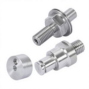 قطع مخرطة CNC من الفولاذ المقاوم للصدأ والألومنيوم بدقة عالية، قطع دوارة غير قياسية، مكونات أجهزة صغيرة وآلات - Product Image 5